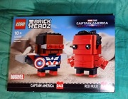 LEGO 40668 figurka kapitana Ameryki i czerwonego hulka