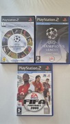 Zestaw gier piłkarskich na PlayStation 2 Fifa