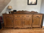 Komoda dębowa ludwik antyk