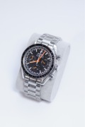 Zegarek Custom Seiko Mod Speedmaster Chronograf Black Orange
