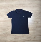 Lacoste polo M granatowe – oryginał, 100% bawełna