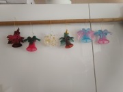 Dzwoneczki choinkowe z żywicy epoksydowej 