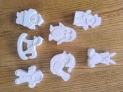 Figurki gipsowe dekoracja ozdoba