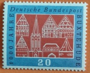 Niemcy DB znaczek 1959 # 312** Budynek 