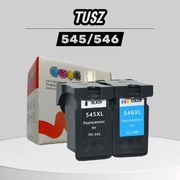 Tusze do Canon PG 545 +546 iP2850 MG2450 2455 2550 2950 TS3350 TS3450 3351