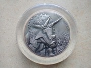 Triceratops 10 Vatu  Vanuatu 2022  155g