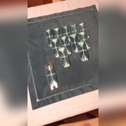 Etui na sztućce świąteczne + serweta