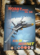 FA 18 Hornet-model kartonowy - ORYGINAŁ