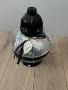 Znicz szklany max-pol czarna kula