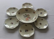 SCHUMANN BAVARIA KONFITUROWKI PATERKI ECRU KOBALT RAND 1 + 6