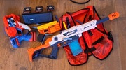 Pistolety: 2 x NERF | 1 x XShot | akcesoria