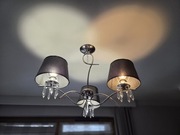 Żyrandol z kryształkami na 3 żarówki