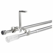 Zestaw karniszy IKEA, kolor srebrny, 120-210 cm, 19 mm