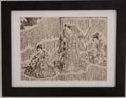 " Pojmany " -  drzeworyt japoński XIX wiek