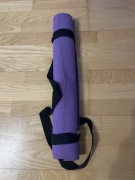 Mata do jogi fioletowa turystyczna - zajmuje mało miejsca - Warszawa