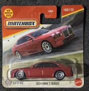 Matchbox 2024 BMW 7-Series Nowy autko Mattel