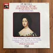 Purcell Funeral Music for Queen Mary Ledger LP