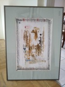 Abstrakcja, w ramie sygn. Lenica