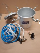 pistolet lakierniczy agregat malarski zbiornik lakierniczy ciśnieniowy