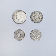 Zestaw monet - mix świat