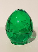 Lego element Trans-Green, Dragon Egg, smocze jajko, 24130c01, 41177