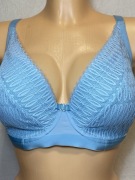 Triumph NOWY! 75F Aura Spotlight T WP biustonosz turkusowy koronka