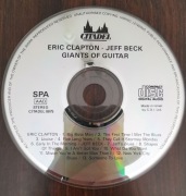 ERIC CLAPTON JEFF BECK GIANTS OF GUITAR