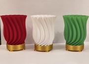 Nastrojowe stołowe lampy lampki, GRATIS świeca bezpłomieniowa LED