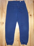 Bawełniane spodnie dresowe ze ściągaczami H&M 122 