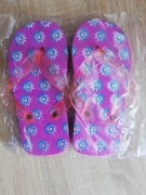 Klapki japonki dziecięce dziewczęce długość 16,5cm rozmiar 27