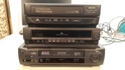 Magnetowidy VHS zestaw 3szt Samsung Akai Daewoo