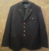 Elegancka niemiecka bawarska Marynarka myśliwska M/L. Guziki rogowe.