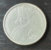 Moneta 500 ZŁ Władysław II Jagiełło 1386 - 1434 UNIKAT PRL MN 1989