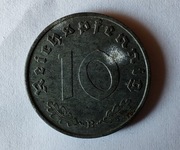 Niemcy - Trzecia Rzesza 10 reichsfenigów, 1940 r. „B” - Wiedeń (S172)