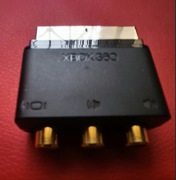 Scart Adapter XBOX 360 Originalny Przejście kostka euro cinch Xbox 360 