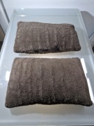 JYSK Dwie Brązowe Poduszki Dekoracyjne  50x30 