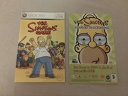THE SIMPSONS XBOX 360 INSTRUKCJA + ULOTKA