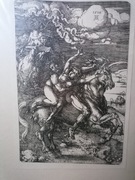 Albrecht Durer - uprowadzenie na jednorożcu 