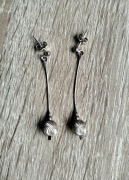 Srebrne kolczyki próba srebra 925