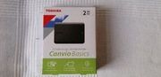 Nowy dysk twardy Toshiba Canvio Basics 2TB gwar. 2 lata