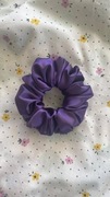 Gumka do włosów fiolet satyna