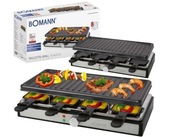 Grill elektryczny bomann raclette nieprzywierająca powłoka 1400W