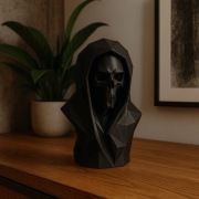 Figurka Żniwiarza – geometryczna rzeźba 