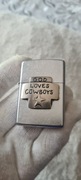 Zapalniczka ZIPPO MARLBORO God Loves Cowboys(7) 2000r.