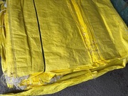 Worki żółte 55x80 48 g gramatura z obszyciem - 450 szt