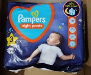 Pampers Night Pants 3, 29 sztuk, 6-11 kg