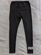 Czarne spodnie legginsy Puma S 36 jak nowe