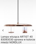 lampa wisząca ARTIST 40 oprawa w kolorze miedzi NORDLUX