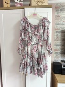 Piękna rozkloszowana sukienka hiszpanka La Diva rozmiar uniwersalny 