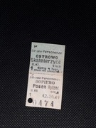 Magnes Bilet Ostrowo - Skalmierzyce / Dopiewo - Posen Hbf